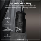 NFL x ION8 Insulated Steel Water Bottle, NFL Raiders, 750ml (24oz)