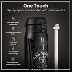 NFL x ION8 Insulated Steel Water Bottle, NFL Raiders, 750ml (24oz)