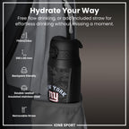 NFL x ION8 Insulated Steel Water Bottle, NFL Giants, 750ml (24oz)