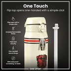 NFL x ION8 Insulated Steel Water Bottle, NFL Browns, 750ml (24oz)