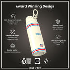 NFL x ION8 Insulated Steel Water Bottle, NFL Texans, 750ml (24oz)