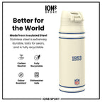 NFL x ION8 Insulated Steel Water Bottle, NFL Colts, 750ml (24oz)