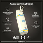 NFL x ION8 Insulated Steel Water Bottle, NFL Chargers, 750ml (24oz)