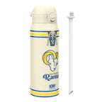 NFL x ION8 Insulated Steel Water Bottle, NFL Rams, 750ml (24oz)