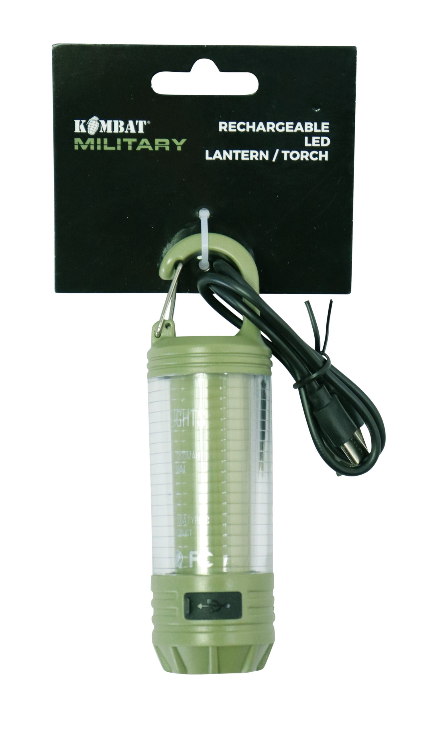 Kombat UK Rechargeable LED Lantern / Torch