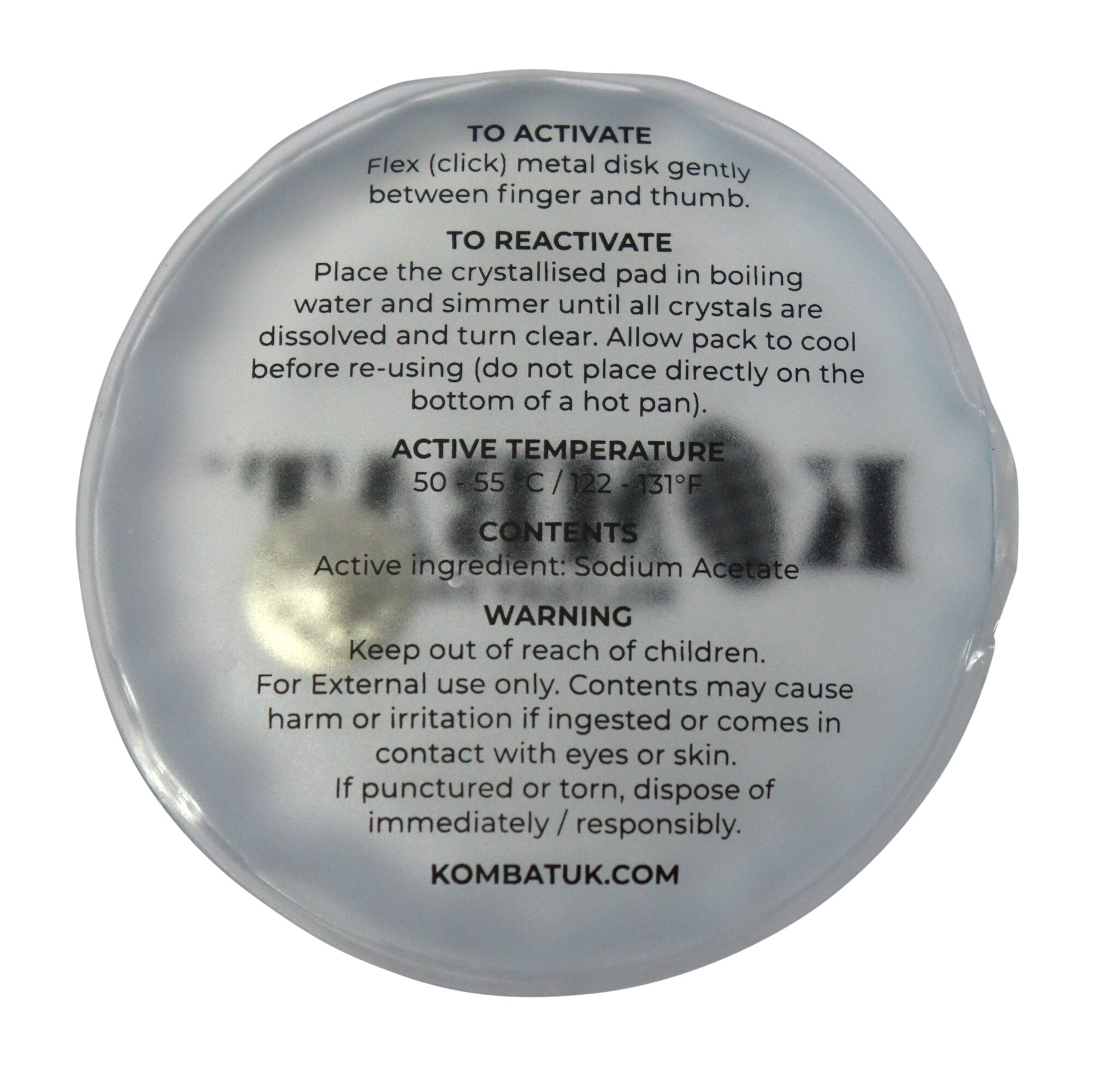 Kombat UK Reusable Hand Warmer Gel Pads – Pair