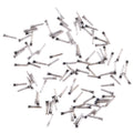 100 PCS Charging Port Screws for iPhone 11 / 11 Pro / 11 Pro Max – Durable Build, Easy to Use, For iPhone 11 / 11 Pro / 11 Pro Max For iPhone 11 11 Pro 11 Pro Max White