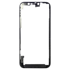Front LCD Screen Bezel Frame for iPhone 12, For iPhone 12 (Black) For iPhone 12 (Black)