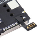 Single SIM Card Holder Socket with Flex Cable for iPhone 12 / 12 Pro, For iPhone 12 / 12 Pro(Single)