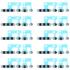 10 PCS Speaker Dustproof Mesh for iPhone 12, For iPhone 12 For iPhone 12 Grey