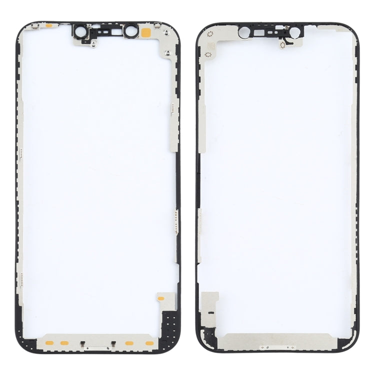 Front LCD Screen Bezel Frame for iPhone 12 Pro – Durable Build, Easy to Use, For iPhone 12 Pro (White)