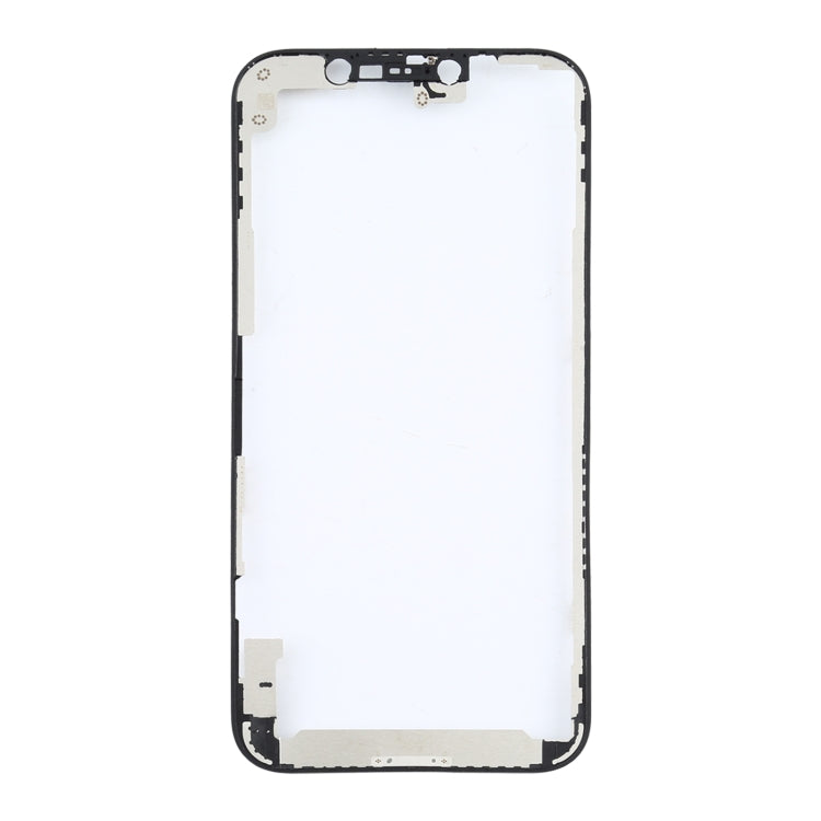 Front LCD Screen Bezel Frame for iPhone 12 Pro – Durable Build, Easy to Use, For iPhone 12 Pro (White)