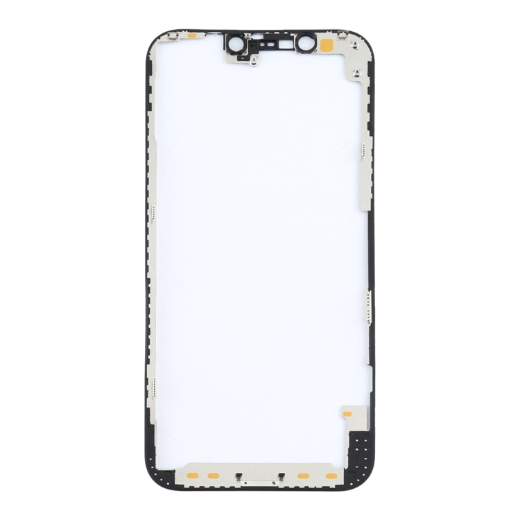 Front LCD Screen Bezel Frame for iPhone 12 Pro – Durable Build, Easy to Use, For iPhone 12 Pro (White)