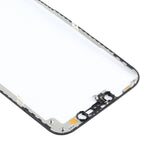 Front LCD Screen Bezel Frame for iPhone 12 Pro – Durable Build, Easy to Use, For iPhone 12 Pro (White)