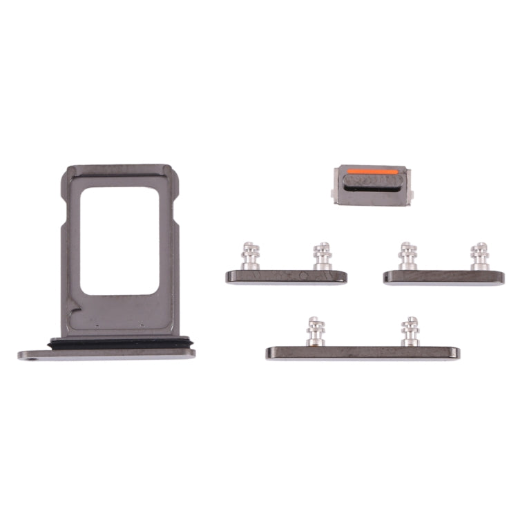SIM Card Tray + SIM Card Tray + Side Keys for iPhone 13 Pro – Durable Build, Easy to Use, For iPhone 13 Pro (double card) For iPhone 13 Pro (double card) Graphite
