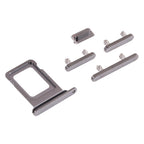 SIM Card Tray + SIM Card Tray + Side Keys for iPhone 13 Pro – Durable Build, Easy to Use, For iPhone 13 Pro (double card)