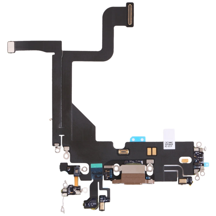 Original Charging Port Flex Cable for iPhone 13 Pro, For iPhone 13 Pro (Original), For iPhone 13 Pro(Original) For iPhone 13 Pro (Original) Gold