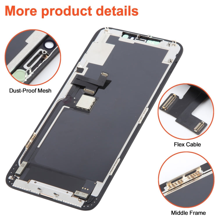 RJ incell Material LCD Screen for iPhone 11 Pro Max, For iPhone 11 Pro Max(Incell )