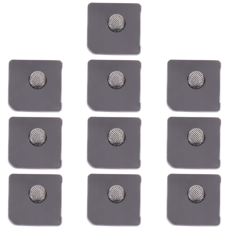 10 PCS Microphone Dustproof Mesh for iPhone 12 mini, For iPhone 12 mini For iPhone 12 mini Black