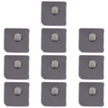10 PCS Microphone Dustproof Mesh for iPhone 12 mini, For iPhone 12 mini For iPhone 12 mini Black
