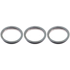 3 PCS Rear Camera Glass Lens Metal Protector Hoop Ring for iPhone 12 Pro Max, For iPhone 12 Pro Max
