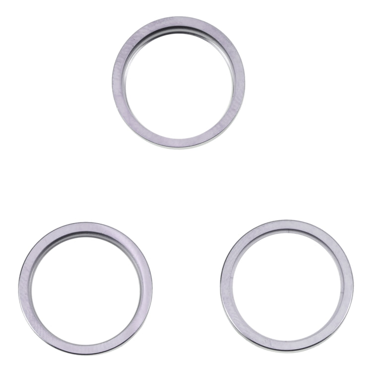 3PCS Rear Camera Glass Lens Metal Outside Protector Hoop Ring – Durable Build, Easy to Use, For iPhone 14 Pro Max For iPhone 14 Pro Max Grey