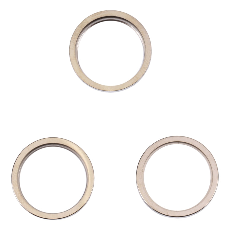 3PCS Rear Camera Glass Lens Metal Outside Protector Hoop Ring – Durable Build, Easy to Use, For iPhone 14 Pro Max For iPhone 14 Pro Max Gold
