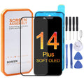 HXL Soft OLED Screen For iPhone 14 Plus, For iPhone 14 Plus For iPhone 14 Plus