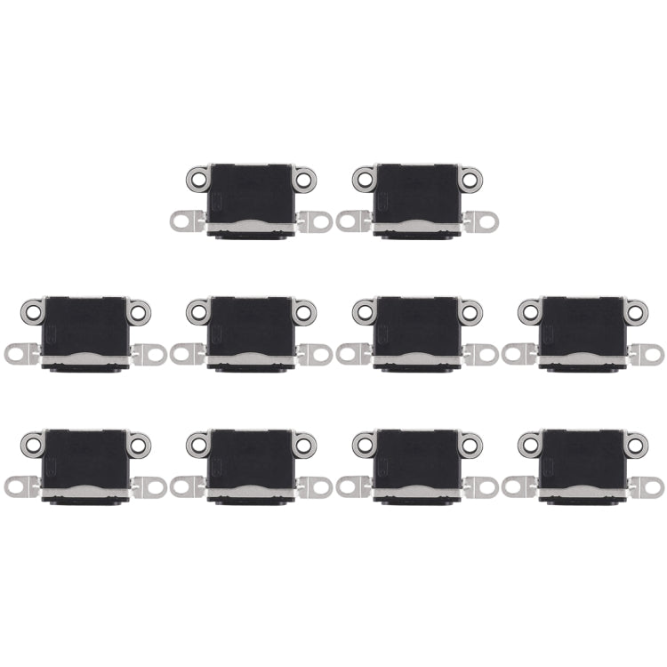 10 PCS Charging Port Connector for iPhone 5 / 5S, For iPhone 5 / 5S For iPhone 5 5S Black