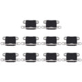 10 PCS Charging Port Connector for iPhone 5 / 5S, For iPhone 5 / 5S For iPhone 5 5S Black