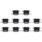 10 PCS Charging Port Connector for iPhone 5 / 5S, For iPhone 5 / 5S For iPhone 5 5S Black