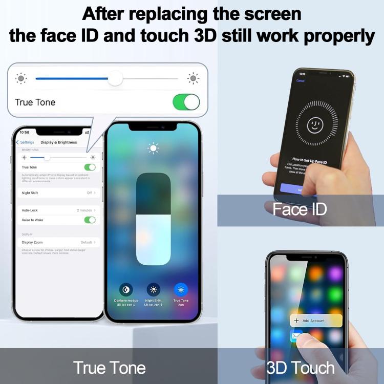 JK Hard OLED Screen For iPhone 15 Pro Max, For iPhone 15 Pro Max