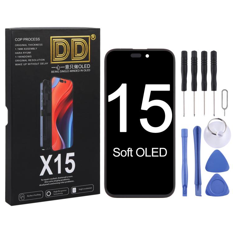 For iPhone 15 DD Soft OLED Screen, For iPhone 15(Soft OLED) For iPhone 15(Soft OLED)