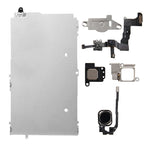 6 in 1 for iPhone 5s LCD Repair Accessories Part Set, For iPhone 5s (Black), For iPhone 5s (White) For iPhone 5s (Black) Black