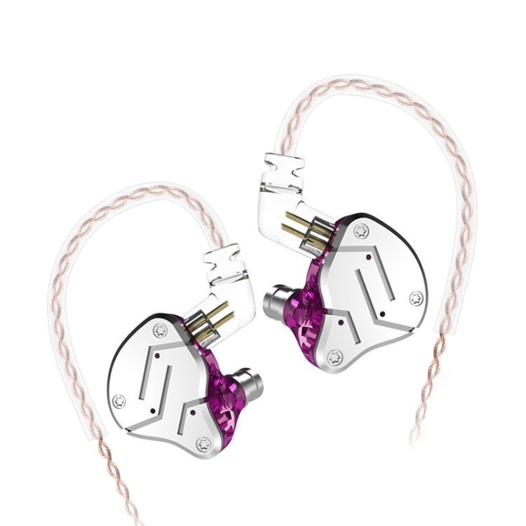 ZSN Earphone – HiFi Bass Sound Purple