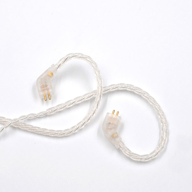 KZ B 8 Pin Oxygen-free Copper Silver Plated Upgrade Cable for KZ ZST / ES4 / ZS10 / AS10 / BA10 Earphones Default Title