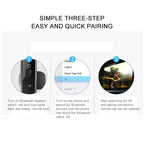 V9 Bluetooth Headset – Business Handsfree Wireless Bluetooth Headset CSR 4.1 with Mic for...