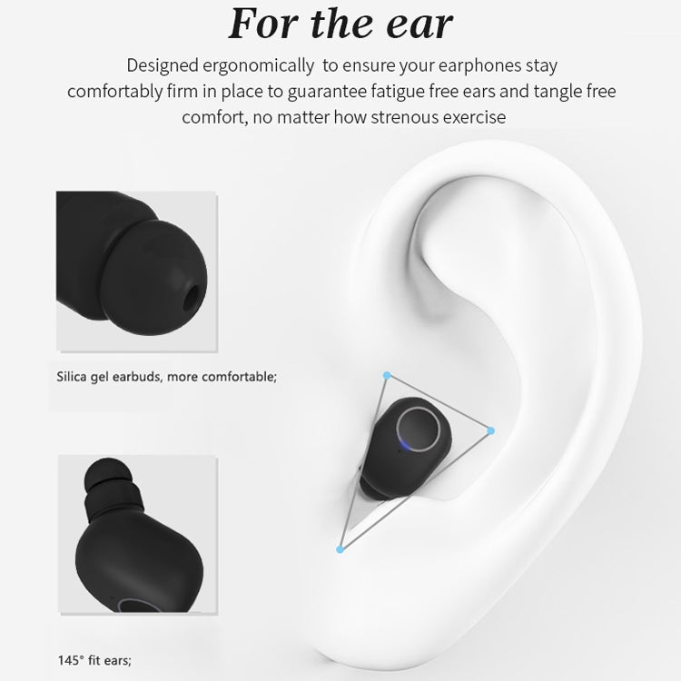 Q1 Bluetooth Earphones – Bluetooth 5.0, HiFi Bass Sound