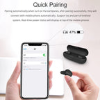 Q1 Bluetooth Earphones – Bluetooth 5.0, HiFi Bass Sound