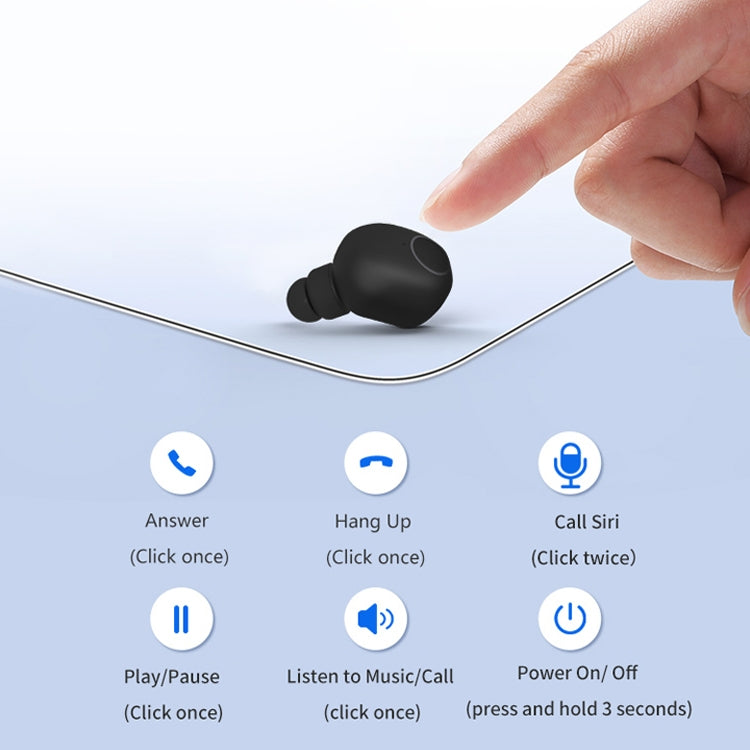 Q1 Bluetooth Earphones – Bluetooth 5.0, HiFi Bass Sound