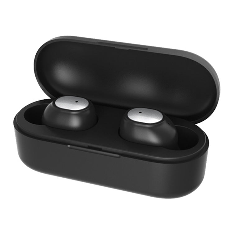Q2 TWS Bluetooth 5.0 Binaural Stereo Wireless Sports Bluetooth Earphone – Bluetooth, TPU Black