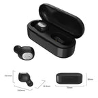 Q2 TWS Bluetooth 5.0 Binaural Stereo Wireless Sports Bluetooth Earphone – Bluetooth, TPU