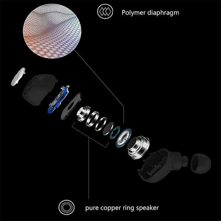 Q3 Bluetooth Earphones – Bluetooth 5.0, HiFi Bass Sound