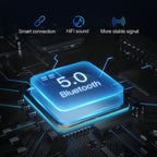 Q3 Bluetooth Earphones – Bluetooth 5.0, HiFi Bass Sound