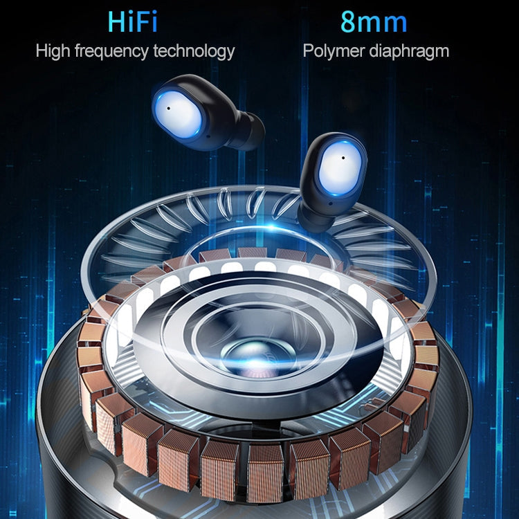 Q3 Bluetooth Earphones – Bluetooth 5.0, HiFi Bass Sound