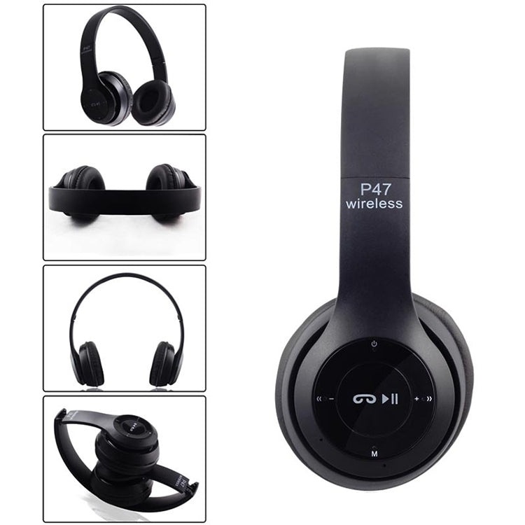 P47 Bluetooth Headphones – Foldable