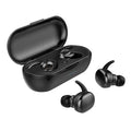 TWS-4 IPX5 Waterproof Bluetooth 5.0 Touch Wireless Bluetooth Earphone with Charging Box, Support HD Call & Voice Prompts, TWS-4 TWS-4 Black