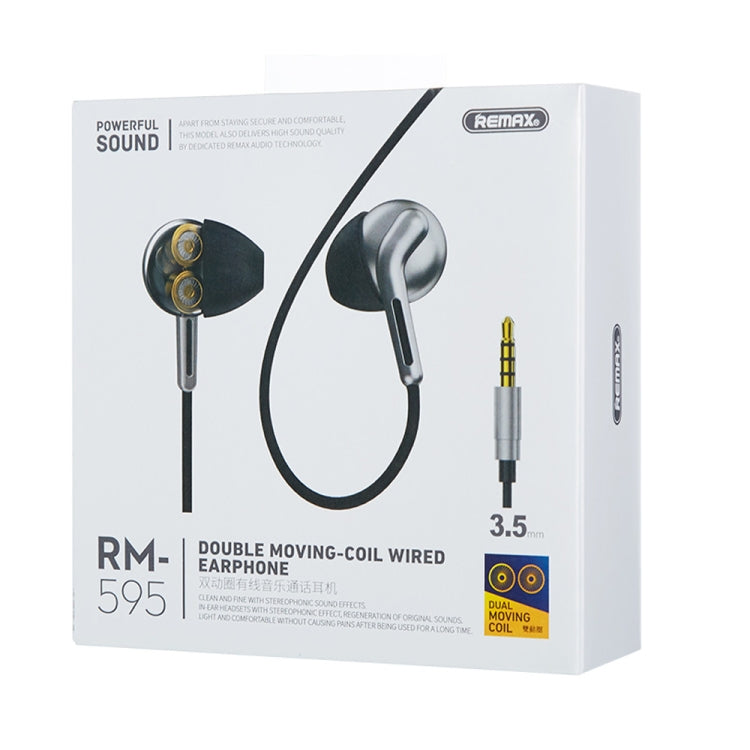 RM-595 Earphone – HiFi Bass Sound, Hands-Free