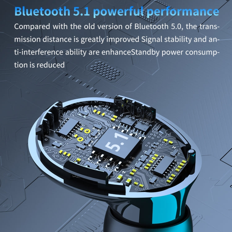 M10 Bluetooth Earphones – Bluetooth 5.0