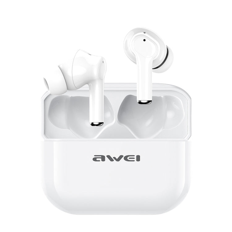 awei TA1 Bluetooth V5.0 Ture Wireless Sports ANC Noise Cancelling IPX4 Waterproof TWS Headset with Charging Case Default Title